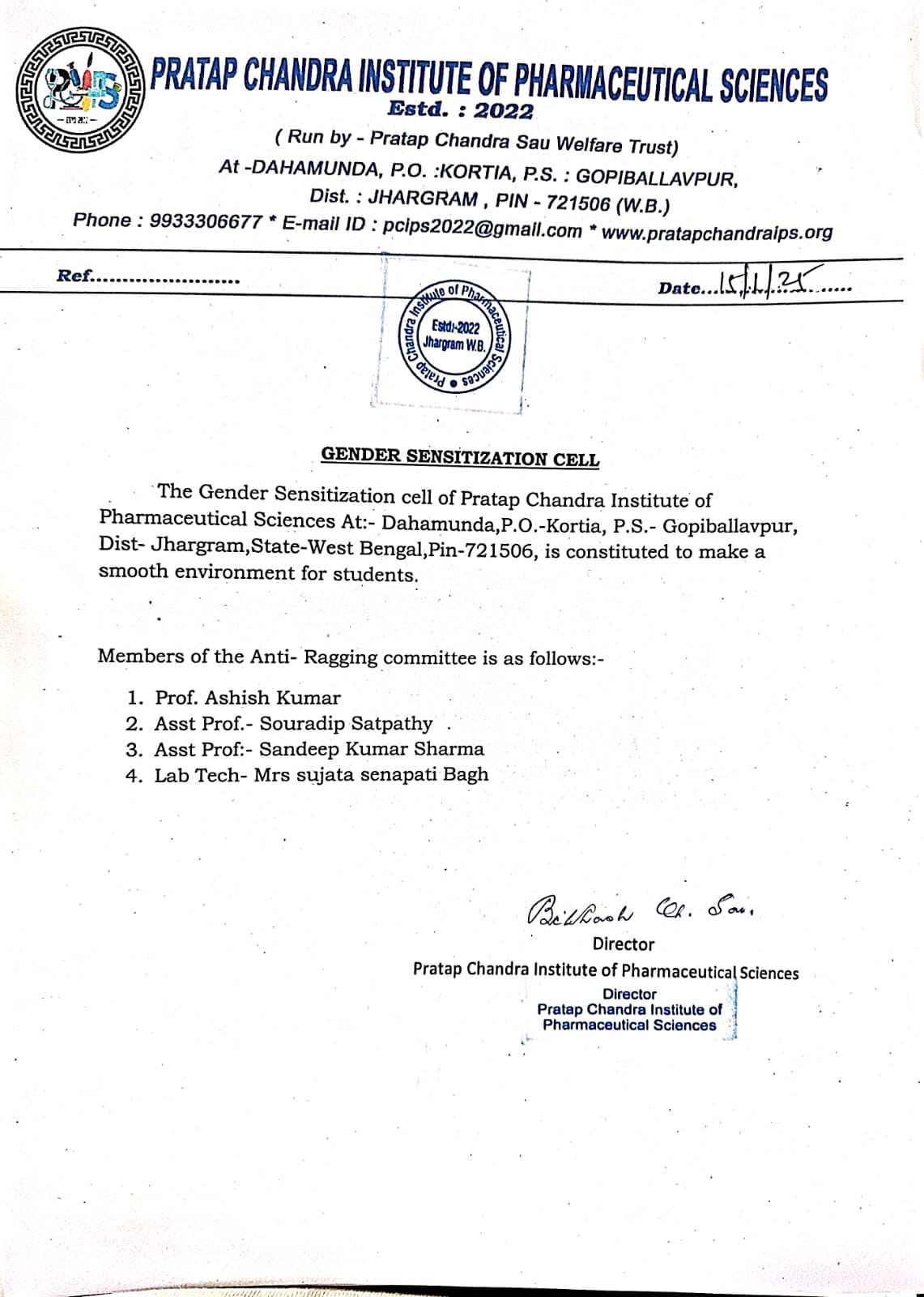 Gender Sensitization Committee